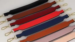 58CM Women Bag Strap Handbag Handle Leather Strap Replacement DIY Wide Bag Belts Short Armpit Bag Accessories