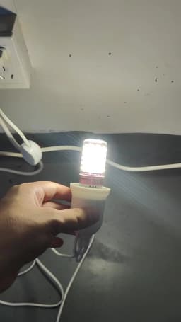 AC 85V-265V LED Corn Bulb Tri-color Light 16/12W E14 Chandelier Candle Light E27 Lamp SMD 2835 Warm White 3000K Cool White 6500K