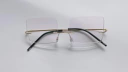 Special Glasses For Playing Billiards Men's Frameless High-Definition Eyeglasses Ultra Light Pure Titanium Prescription Eyewear