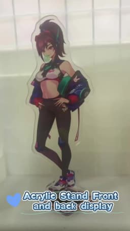 Murder Drones Season1 Uzi Doorman Absolute Solver Cyn Doll Mini Acrylic Stand Desktop Ornament Friends Christmas Gifts