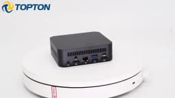 Topton Palm Gaming Mini PC AMD Ryzen 7 4700U ES 3 5300U ES 2*DDR4 2*M.2 Slots Portable Office Desktop PC Windows 11 MiniPC WiFi6