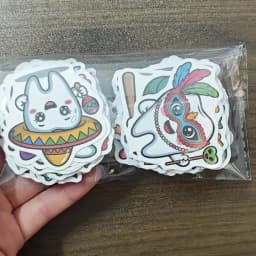 100PCS Tooth Cartoon Graffiti Stickers DIY Notebook Phone Guitar Water Bottle Luggage Helmet Bicycle Notebook Decoration Decals