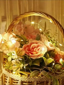 Battery Powered 1/2/5/10M Fairy Light String Led String Light for Bedroom Garden Party Bedroom Wedding Christmas Decoration