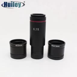 C-mount Adapter Lens C Mount Lens for USB Industrial Camera Digital Eyepiece Connected Microscope Reduction Relay Lens 0.3X 0.4X
