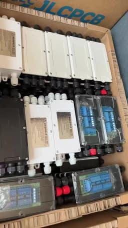 Small Loadometer Terminal Box Electronic Weighing Wire Box Four-in One -out Weighing Scale Junction Box