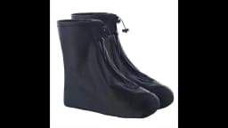 1Pair Silicone Shoes Protectors Rain Boots for Indoor Outdoor Waterproof Shoe Cover Men Women Rainy Reusable Outdoor Shoe Cover