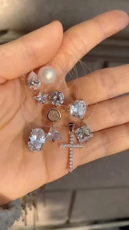 Luxury Bling AAA Oval Zircon Necklace Invisible Transparent Fishing Line Choker Women Necklaces Ellipse Pendant Collier Femme