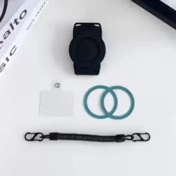 Free Hands Magnetic Belt Clip Holder Mobile Phone Holder Backpack Clip Metal Hook Spring Rope For Magsafe iPhone Accessories