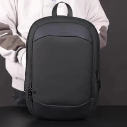 HK High-Quality Business Commuter Backpack Expandable Waterproof Laptop Backpack Men’s Large-Capacity Business Travel Backpack