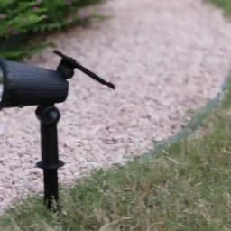 9 LED Solar Spotlights Outdoor IP65 Waterproof Brightness Adjustable Spot Light Garden Backyard Driveway Patio Decor Lamp