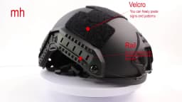 Fast Tactical Helmet Adjustable knob Thicken ABS Outdoor Air Gun Shooting CS Protective Equipment Suitable Head Size 55-60cm