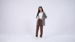 TACVASEN Sherpa Lined Drawstring Straight-Leg Sweatpants Womens Thermal Waist Outdoor Cotton Pants Waterproof Thick Trousers
