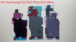 NEW For Samsung S23 S22 S21 S20 Fe Plus Ultra Wireless Charging Induction Coil NFC Module Flex Cable Repair Parts