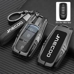 Zinc Alloy Car Key Case for Chery Jaecoo J7 7 PHEV 2025 J8 8 2026 Keychain Remote Cover Shell Housing Holder Fob Accessories