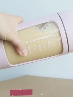 630ml Electric Protein Shaker Cup with Powder Storage Container Mixer Cup Gym Sport Water Bottles with Wire Whisk Ball Drinkware
