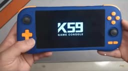 K59 Console Handheld Game Console 5.5-inch IPS HD Screen Smooth Gameplay Game Player Android14 Handheld Console 128G Boys Gifts