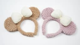 Cute 2026 Mouse Plush Headband Cartoon Face Wash Headwear Cosplay DIY Decoration Christmas Party Cloth Hair Band Adult/Children