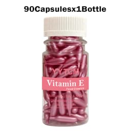 Vitamin E Serum Capsules, Single-Use Essence Capsules, Hydrating and Moisturizing Facial Skin 90 Capsules/Bottle - 1 Bottle