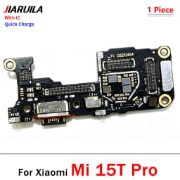 New For Xiaomi Mi 10T 11T 12T 13T 14T 15T Pro USB Charger Dock Connector Charging Board Port Main Board Mainboard Flex Cable