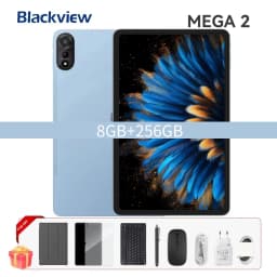 Blackview MEGA 2 Tablet PC Set With Keyboard, Mouse, Stylus, 12'' 2K Display 12GB+24GB RAM 256GB ROM, Android 15 Tablet, 9000mAh
