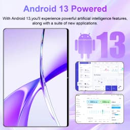 16GB+1TB Android 13 16MP+32MP 5G Global Version Pad 10.36 Inch 20000mAh WPS+5G WiFi Bluetooth Dual SIM Phone Call Tablet