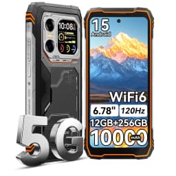 Blackview XPLORE X1 5G AI Rugged Flagship 12GB+256GB 6.78" Android 15 120Hz 10000mAh 55W 108MP Main IP68 WiFi6