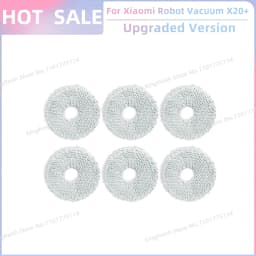 Fit For Xiaomi Robot Vacuum X20+, X10+ / X20 Plus, X10 Plus Parts Roller Side Brush Hepa Filter Mop Cloth Dust Bag Accessories