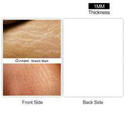Microblading Practice Skin Pattern Sheet Pre-Printed Brow Mapping Guide Flexible Silicone Pad for Precise Hair Strokes & Shading