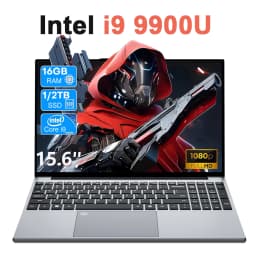New Intel i9-10980HK/9900U Laptop Computer PC Windows 11 Backlit Keyboad Notebook 16GB RAM 1TB SSD 15.6" Office Study Computers