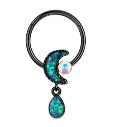 16G Stainless Steel Septum Ring Nose Hoop Ring Bee Bat Septum Piercing Cartilage Hoop Helix Tragus Daith Small Earrings