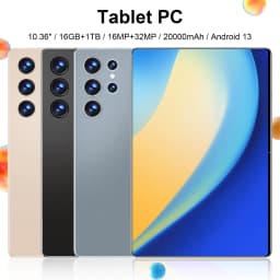 2026 Tablet Android 20000mAh 10.36 inch Global Version 16GB+1TB New Network 14 Core Android 13.0 Wifi Tablet