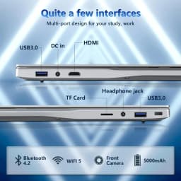 Xiaman 15.6 Inch Portable Laptop Computer Intel Core I3 6100U 16Gb Ram 1Tb Ssd Office Windows 11 Pro Notebook Pc with Backlit Fingerprint Laptops