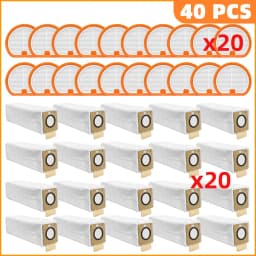 Compatible For UWANT V500 Vacuum Dust Bag HEPA Filter Replacement Parts ์ ์ํธ V500 ํํฐ ๋จผ์ง๋ดํฌ ์๋ชจํ