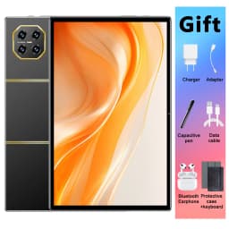 16MP+32MP Dual Camera Tablet Android 13 16GB RAM 1TB ROM 20000mAh Battery 5G WiFi Portable Device for Media Browsing Student Learning Everyday Use Nice Present
