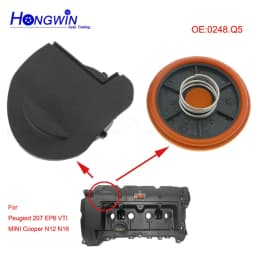 PCV Valve Cover Repair Kit Valve Cap With Membrane For Peugeot 207 EP6 VTI Citroen MINI Cooper N12 N16 0248.Q5 11127646554