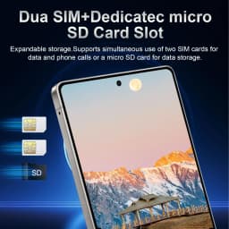 2026 Global Version 5G phone Android 6.9 Inch 16GB + 1TB telephone 72MP 108MP Android 14 Dual SIM Dual Standby