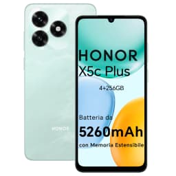 HONOR X5c Plus Smartphone 5260 mAh 6.74-inch 90 Hz Display 50 + 5 MP Camera Android 15 octa-core processor fingerprint and facial recognition