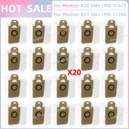 Fit For Medion X20 SW+ / MD 11415, Medion X21 SW+ / MD 11500 Vacuum Parts Main Roller Side Brush Hepa Filter Mop Cloth Dust Bag