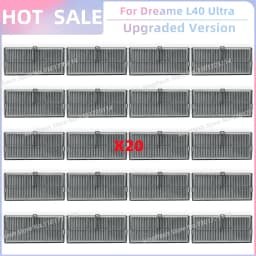 Fit For Dreame L10s Ultra Gen 3/ L40 Ultra/X40 Ultra/ L30s Pro Ultra Heat, MOVA P50 Pro Ultra/P10 Pro Ultra Brush Filter Mop Bag