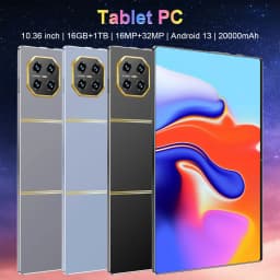 2026 Global Version New Tablet 20000mAh  16GB+1T 10.36inch HD 4K Android13 5G Dual SIM Phone Call WiFi GPS WPS Tablet PC