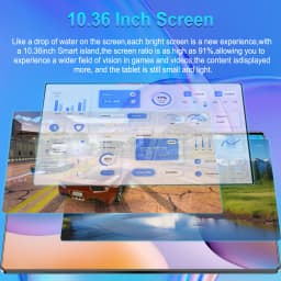 12000mAh Large Battery Portable Android 13 16MP+32MP Camera 5G WiFi 10 Core Processor Tablet 16GB RAM 1TB ROM 2026 New For Road Trip Media Playback And Memo Recording