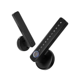 MOES Tuya Bluetooth Smart Fingerprint Door Handle Lock Electronic Password APP Remote Unlock Hotel Apartment Office Rental House