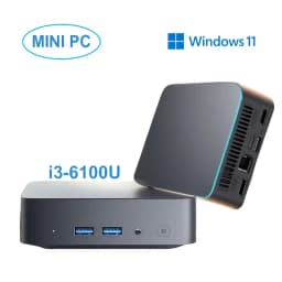 Intel I9 Mini PC Windows 11 Mini PC Intel Core I9 10980HK Intel Core I3 6100U Intel N150 For Office Study Mini Host 16GB RAM 1/2TB SSD Mini PC Intel UHD Graphics PC Mini WiFi 6 BT5.2 Mini Host 3-Screen Display Mini Computer