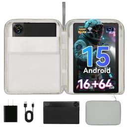 10.1 Inch Android 15 Tablet PC A333 Five‑Core 16GB(3+13GB) RAM 64GB ROM HD LCD Screen 5000mAh Support TF‑Card 1TB Expand Two Options:Only Tablet / Tablet With Storage Pouch Black White