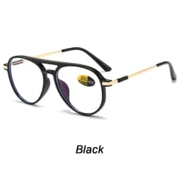 New Round Reading Glasses Oval Personality Presbyopia For Man Optical Frame Magnifier Full Rim Anti-Blue Female Fashion