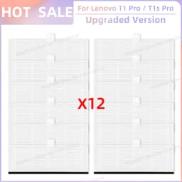 Fit For Lenovo T1S Pro / T1 Pro/ Proscenic M7 Pro / Honiture Q6 Parts Roller Side Brush Cover Guard Filter Mop Cloth Dust Bag
