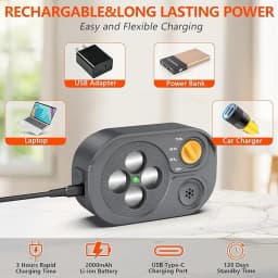 For 1 Dog M-257 Ultrasonic Dog Bark Stopper Automatic Working Mode Dual Transmitter Design Long Range 20 Meter Detection USB Fas