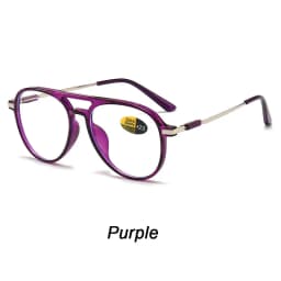 New Round Reading Glasses Oval Personality Presbyopia For Man Optical Frame Magnifier Full Rim Anti-Blue Female Fashion