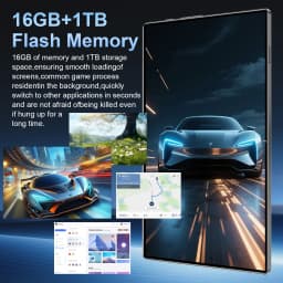16MP+32MP Camera 2026 New Android 13 Tablet 14 Core 5G WiFi Portable 20000mAh Large Battery 16GB RAM 1TB ROM For Casual Gaming