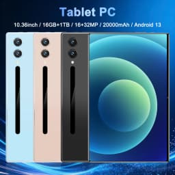 16GB+1TB 2026 Original Tablet Android13 10.36 Inch HD 20000mAh 14 core 5G Dual SIM Bluetooth WiFi GPS Tables